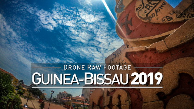 【4K】Drone RAW Footage | GUINEA-BISSAU 2019 ..:: Bissau | UltraHD Stock Video