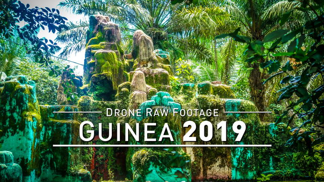 【4K】Drone RAW Footage | GUINEA 2019 ..:: Conakry :: Tanene | UltraHD Stock Video