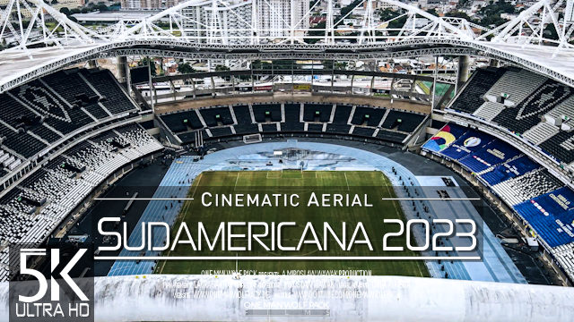 【5K】12 Stadiums of COPA SUDAMERICANA from Above | 2023 | Cinematic Wolf Aerial™ Drone Film