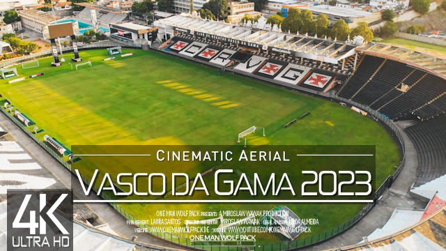 【4K】Vasco da Gama | Estadio São Januário | BRAZIL 2023 | Rio de Janeiro Drone Film