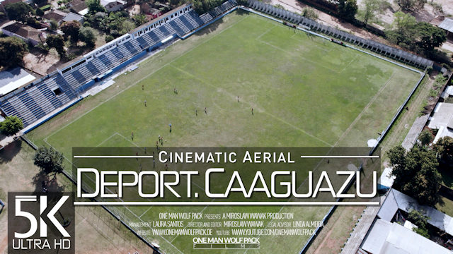 【5K】Club Deportivo Caaguazú | Estadio Federico Llamosas PARAGUAY 2023 |Cinematic Aerial™ Drone Film