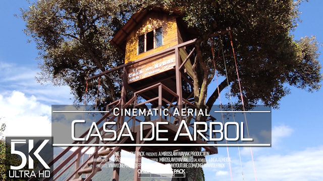 【5K】La casa del Árbol from Above | Banos | ECUADOR 2023 | Cinematic Wolf Aerial™ Drone Film