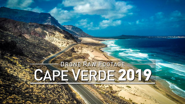 【4K】Drone RAW Footage | CAPE VERDE 2019 ..:: Mindelo :: Sao Vicente | UltraHD Stock Video
