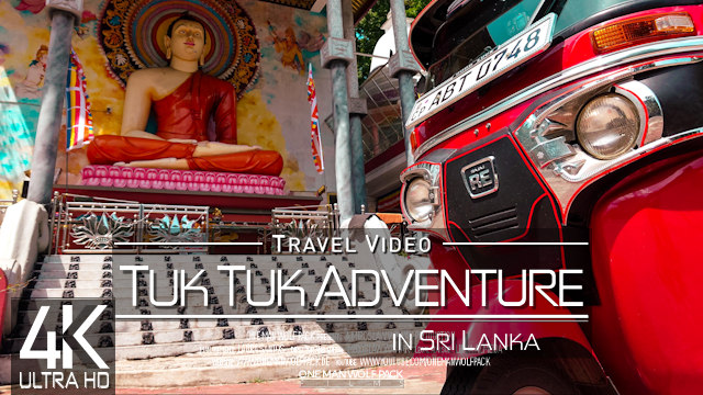 【4K】Adventure of a Lifetime | DRIVING A TUK TUK IN SRI LANKA 2023 | with TukTukCeylonRide.com