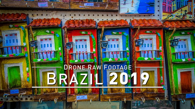 【4K】Drone RAW Footage | BRAZIL 2019 ..:: Recife :: Salvador :: Fortaleza :: Belo H. | UltraHD Video