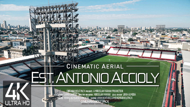 【4K】Castelo do Dragão Estádio Antonio Accioly | Atlético Goianiense BRAZIL 2024 | ACG Goiania Drone