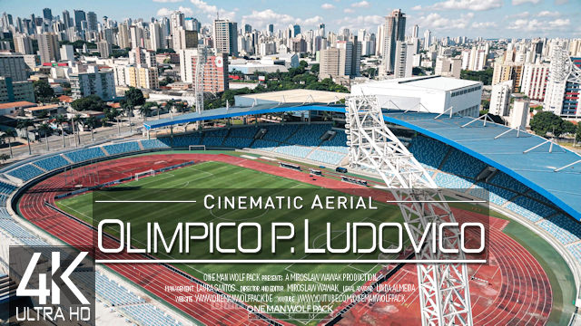 【4K】Estádio Olímpico Pedro Ludovico from Above | Goiania BRAZIL 2024 | Cinematic Aerial™ Drone Film