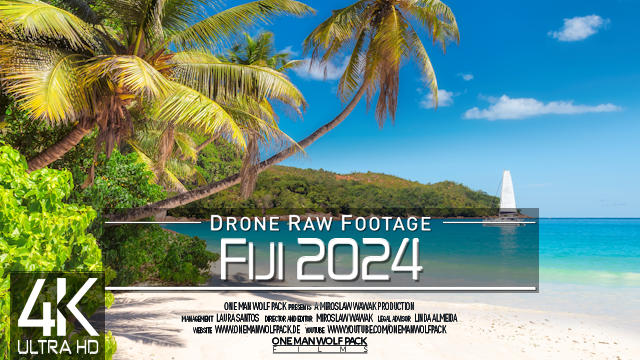 【4K】Drone RAW Footage | This is FIJI 2024 | Nadi | Lautoka | Sigatoka & More|UltraHD Stock Video
