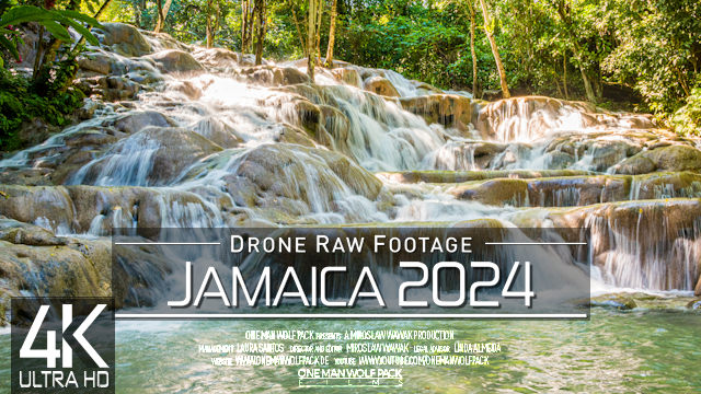 【4K】Drone RAW Footage | This is JAMAICA 2024 | Montego Bay | Hanover & More | UltraHD Stock Video