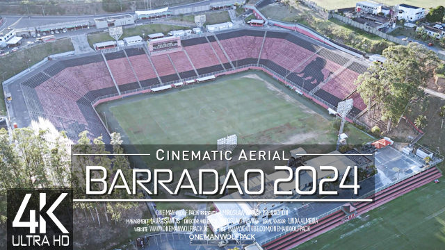 【4K】Esporte Clube Vitória | Estádio Manoel Barradas 2024 | Salvador de Bahia BRAZIL | Drone Film