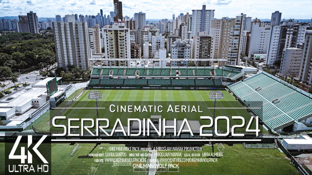 【4K】Goiás Esporte Clube | Estádio da Serrinha 2024 | Goiânia BRAZIL | Cinematic Aerial™ Drone Film