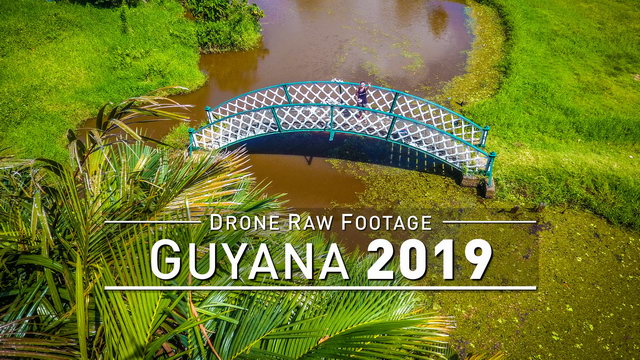 【4K】Drone RAW Footage | GUYANA 2019 ..:: Georgetown | UltraHD Stock Video