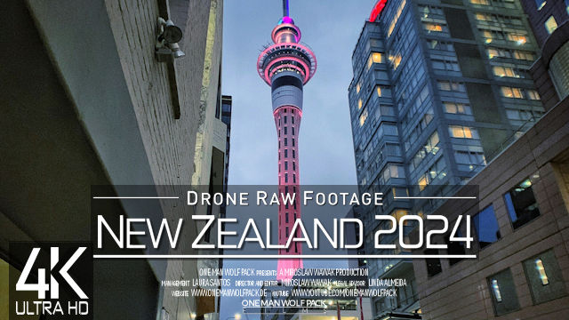 【4K】Drone RAW Footage | This is NEW ZEALAND 2024 | Auckland | North Island | UltraHD Stock Video