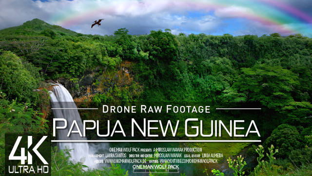 【4K】Drone RAW Footage | This is PAPUA NEW GUINEA 2024 | Port Moresby & More | UltraHD Stock Video