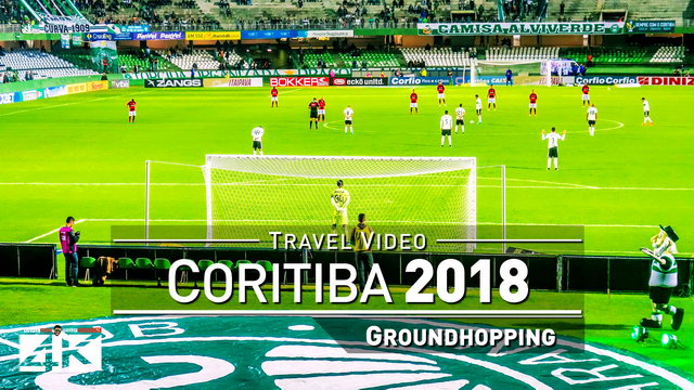 【4K】Groundhopping Footage | CORITIBA x ATLETICO GOIANIENSE 1x0 ..: Estadio Couto Pereira Brazil 2018