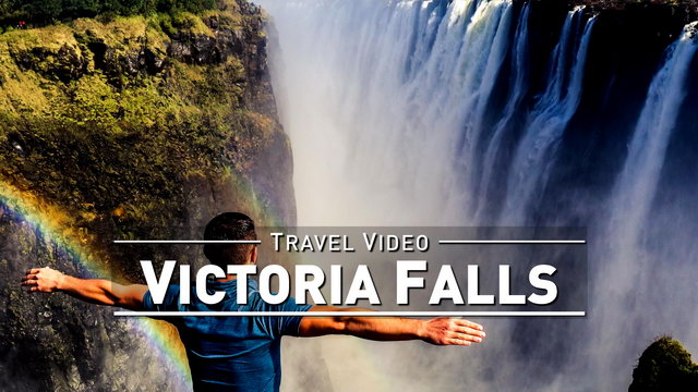 【1080p】Footage | VICTORIA FALLS 2019 ..:: Biggest Waterfall on Earth @Zambia Zimbabwe *TRAVEL VIDEO*