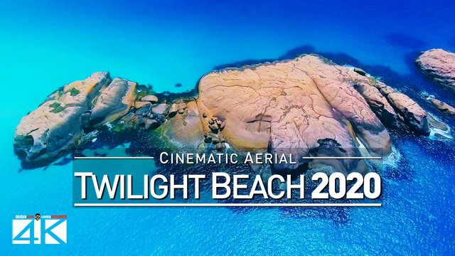 【4K】Drone Footage | Picture Perfect TWILIGHT DINOSAUR BEACH ..:: Esperance | Western Australia