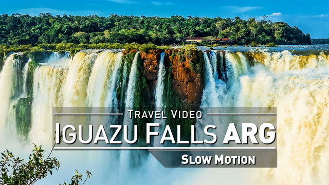【1080p】Footage | Iguazu Falls 2019 ULTRA SLOW MOTION - 240fps ..:: Argentinian Side | Devils Throat