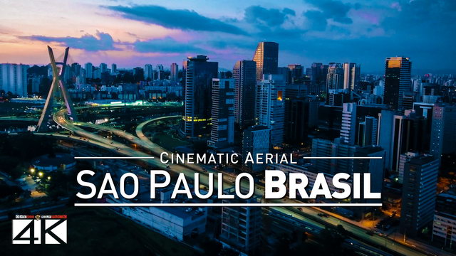 4K Drone Footage SAO-PAULO [DJI Phantom 4]