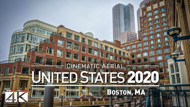 【4K】Drone Footage | Boston, Massachusetts - UNITED STATES 2019 ..:: Cinematic Aerial Film