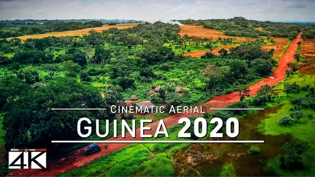 【4K】Drone Footage | Visiting West Africa - GUINEA 2019 ..:: Cinematic Aerial Film | Conakry + Tanene | 286