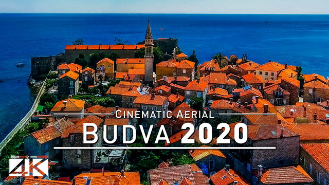 【4K】Drone Footage | Budva - Medieval Old Town at Montenegros Adria 2019 ..:: Cinematic Aerial Film