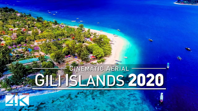 【4K】Drone Footage | Gili Air - Wonderful Indonesia 2019 ..:: Cinematic Aerial Film | Gili Islands