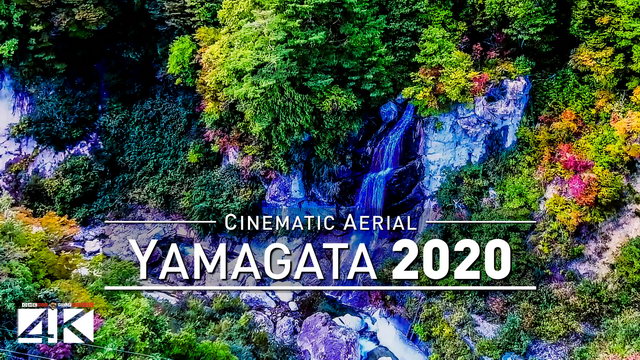 【4K】Drone Footage | Kaminoyama Castle - Nature of Japan 2019 ..:: Cinematic Aerial | 山形県 Yamagata 日本