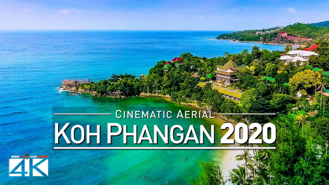 【4K】Drone Footage | Koh Phangan - Paradise of Thailand 2019 | Cinematic Aerial | เกาะพะง้น ประเทศไทย