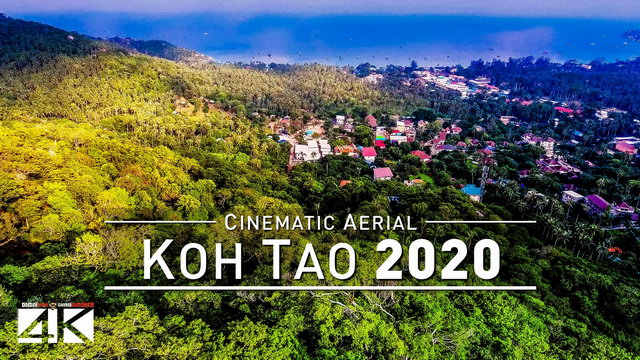【4K】Drone Footage | Koh Tao - Thailands Piece of Heaven 2019 ..:: Cinematic Aerial Film | เกาะเต่า