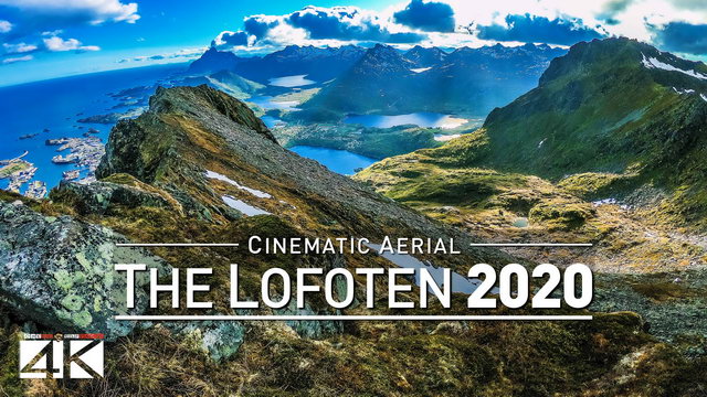 【4K】Drone Footage | The incredible Lofoten Archipelago - NORWAY 2019 .: Cinematic Nature Aerial Film