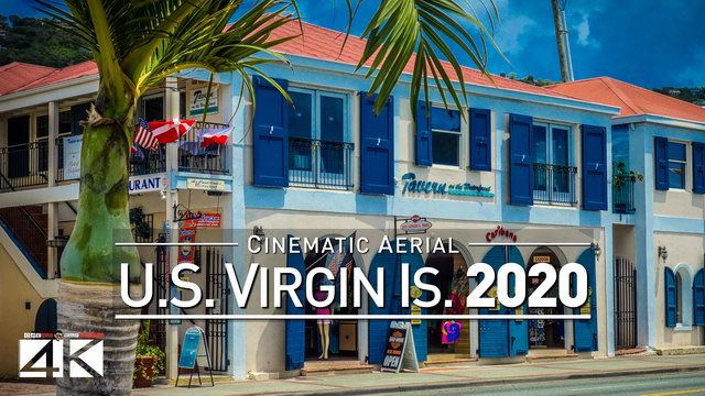 【4K】Drone Footage | U.S. Virgin Islands - Caribbeans Findest USVI 2019 | Cinematic Aerial St. Thomas