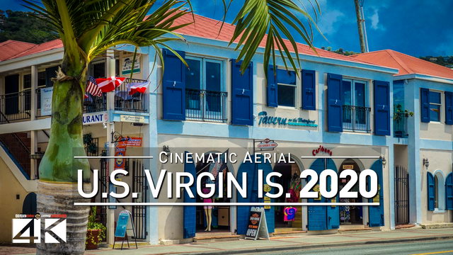 【4K】Drone Footage | U.S. Virgin Islands - Caribbeans Findest USVI 2019 | Cinematic Aerial St. Thomas | 328