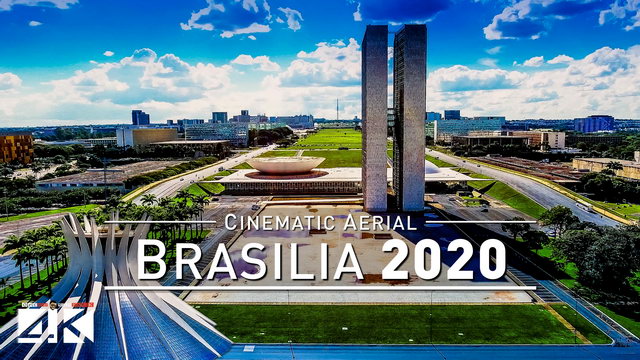 【4K】Drone Footage | Brasilia - Capital of Brazil 2019 .:: Cinematic Aerial Film | Catedral Garrincha