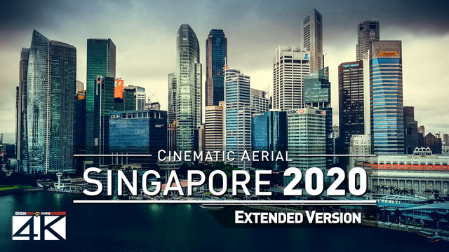 【4K】Drone Footage | The Beauty of Singapore in 18 Minutes 2019 | Cinematic Aerial Marina Bay Sentosa