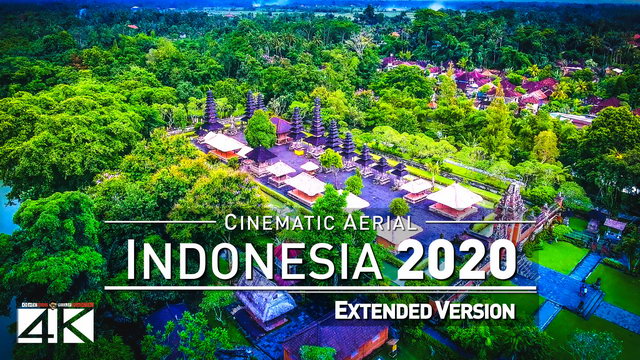 【4K】Drone Footage | The Beauty of Indonesia in 12 Minutes 2019 | Cinematic Aerial Bali Lombok Gilis