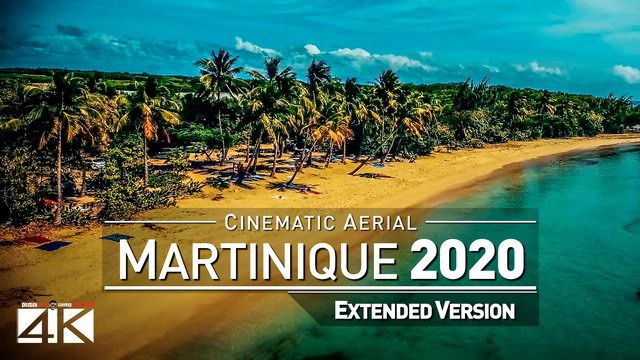 【4K】Drone Footage | The Beauty of Martinique in 8 Minutes 2019 | Cinematic Aerial Fort-de-France FRA