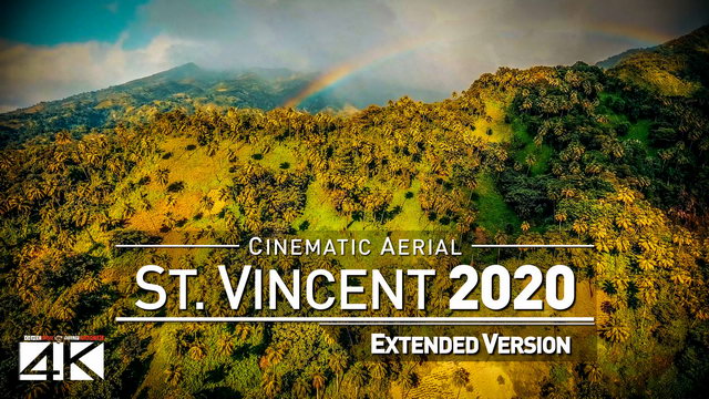 【4K】Drone Footage | The Beauty of Saint Vincent and Grenadines in 8 Minutes 2019 | Cinematic Aerial