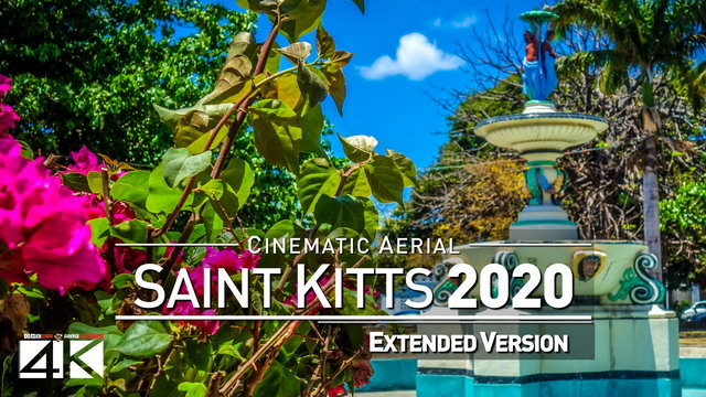 【4K】Drone Footage | The Beauty of Saint Kitts and Nevis in 8 Minutes 2019 | Cinematic Aerial Caribe