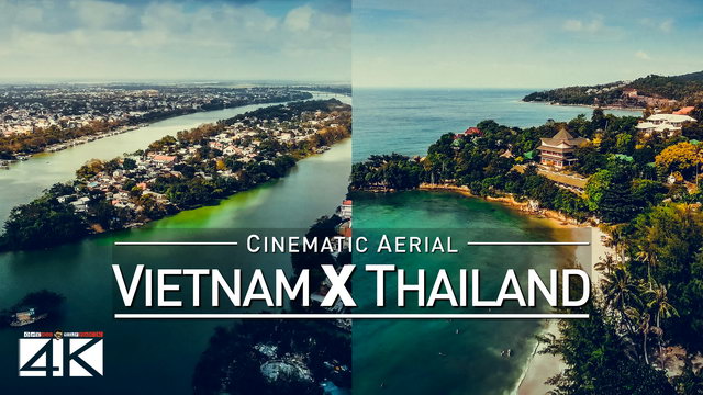 【4K】Drone Footage | Thailand X Vietnam 2019 ..:: Cinematic Aerial | Bangkok Saigon Ko Samui Da Nang
