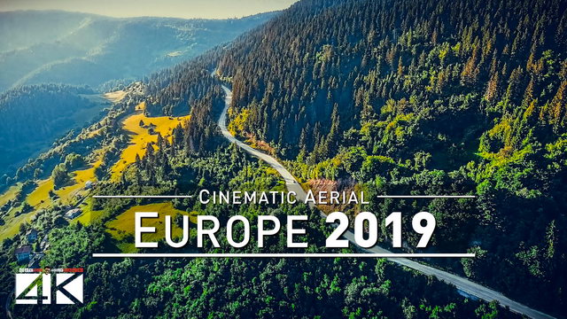 【4K】Drone Footage | The Beauty of EUROPE in 45 Minutes 2019 | Cinematic Aerial Film