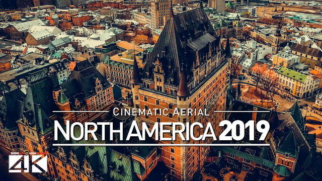 【4K】Drone Footage | The Beauty of NORTH AMERICA in 55 Minutes 2019 | Cinematic Aerial Film