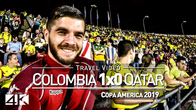 【4K】Groundhopping | Colombia X Qatar [1 x 0] 2019-06-19 | COPA AMERICA | Morumbi, Sao Paulo / Brazil