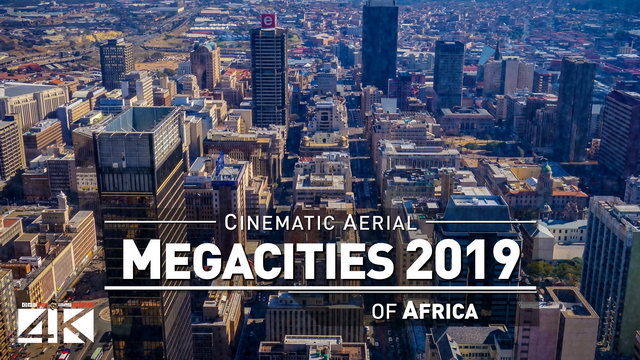 【4K】Drone Footage | 5 MEGACITIES of Africa 2019 ..:: Cinematic Aerial Film