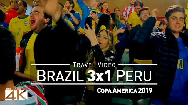 【4K】Groundhopping | Brazil X Peru [3 x 1] 2019-07-07 | COPA AMERICA Final | Maracana, Rio de Janeiro