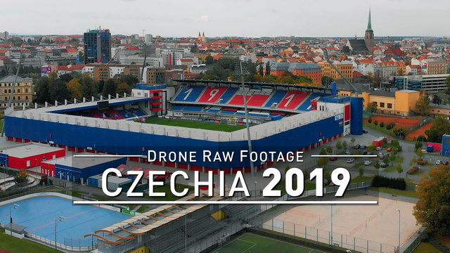 【4K】Drone RAW Footage | CZECH REPUBLIC 2019 ..:: Pilsen :: CZECHIA | UltraHD Stock Video