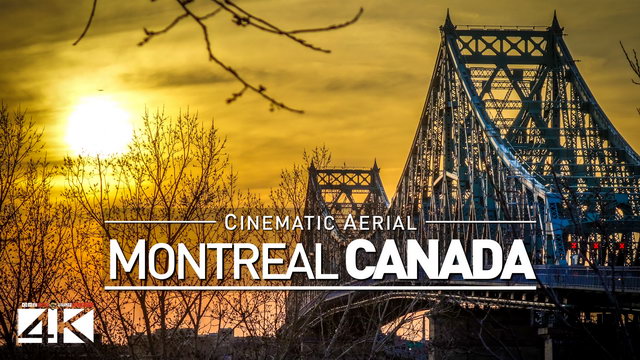TRAILER :: 4K Drone Footage MONTREAL (Canada) [DJI Phantom 4]