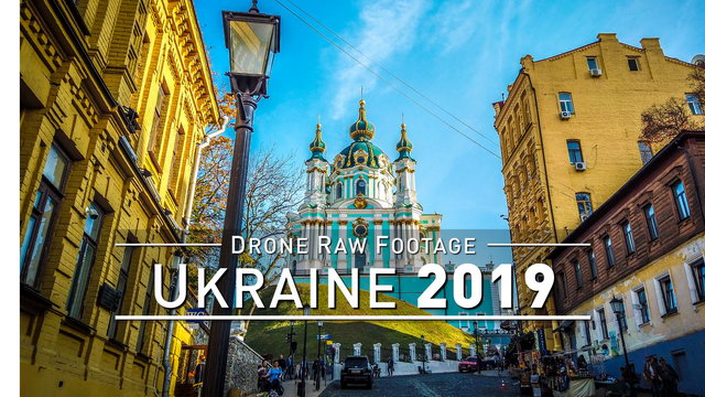 【4K】Drone RAW Footage | UKRAINE 2019 ..:: Kiev | Odessa | Zatoka | Black Sea :: UltraHD Stock Video