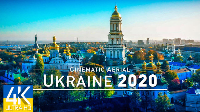 【4K】UKRAINE from Above 2020 | Украина, Киев Kyiv | Cinematic Aerial Film | 436