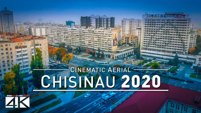 【4K】Chisinau from Above - Capital of MOLDOVA 2020 | Cinematic Aerial Film